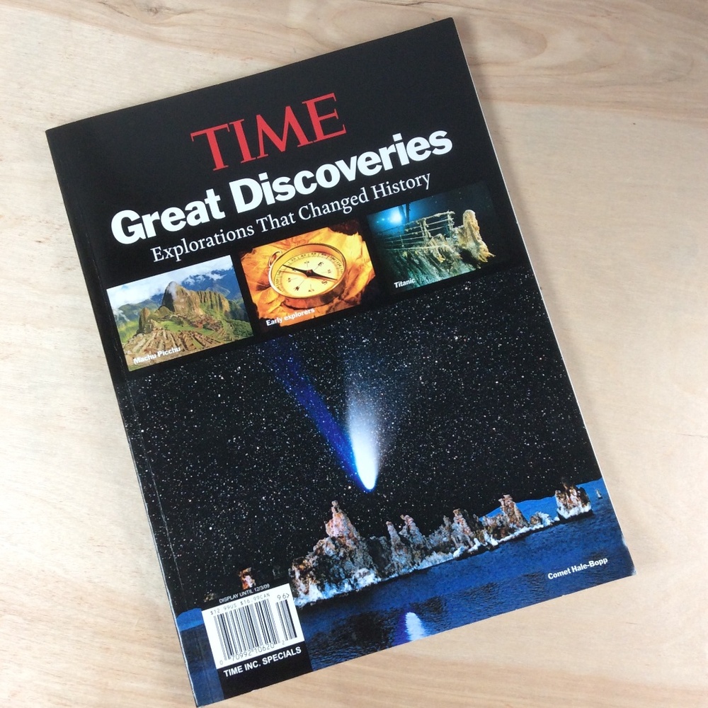 Time Magazine Great Discoveries Explorations That Changed History 2009
